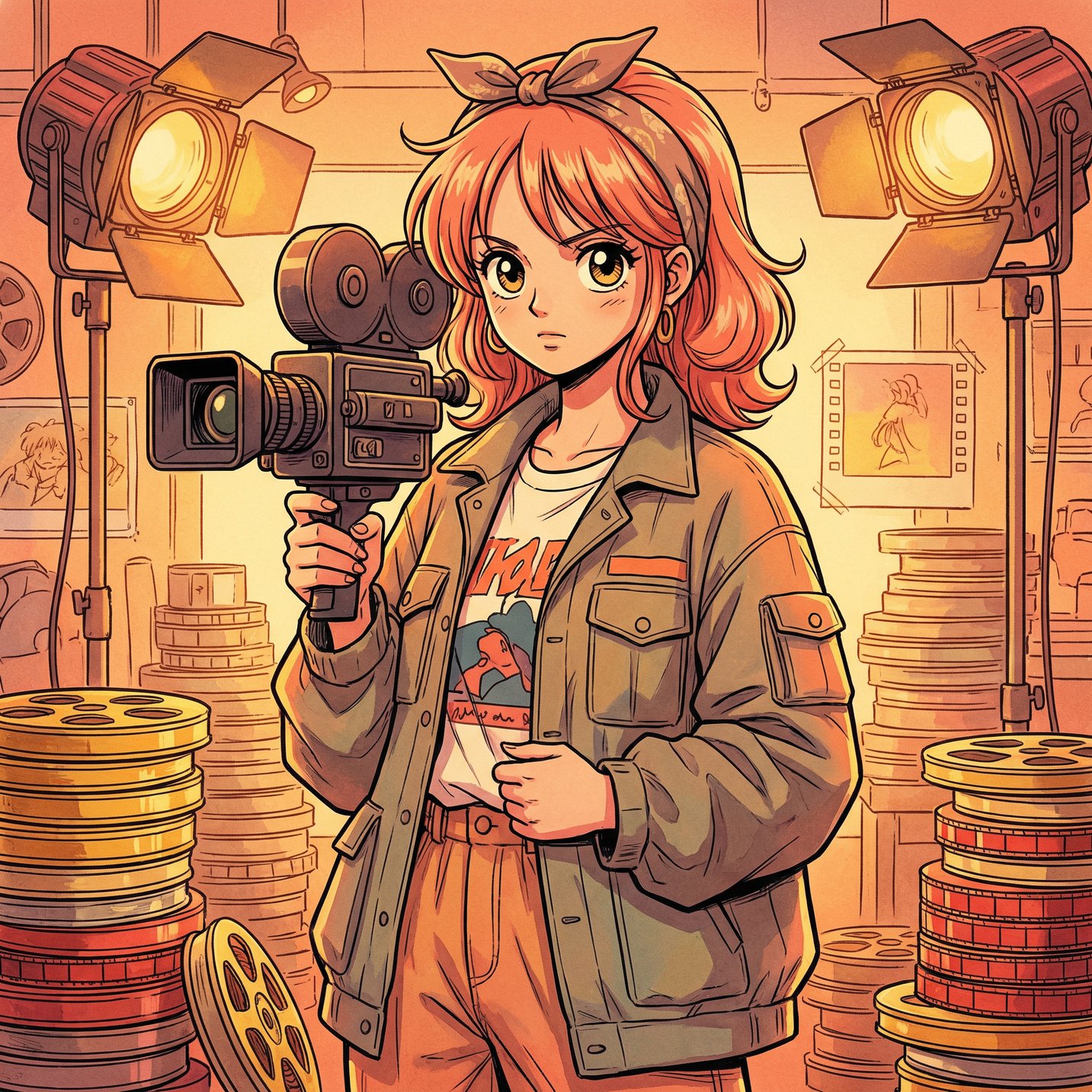 黄色仓库摄影师